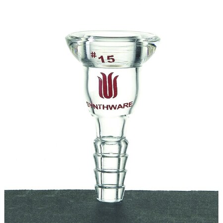 Synthware ADAPTER, #15 O-RING JOINT TO SERRATED HOSE CONNECTION, 10mm. M131604